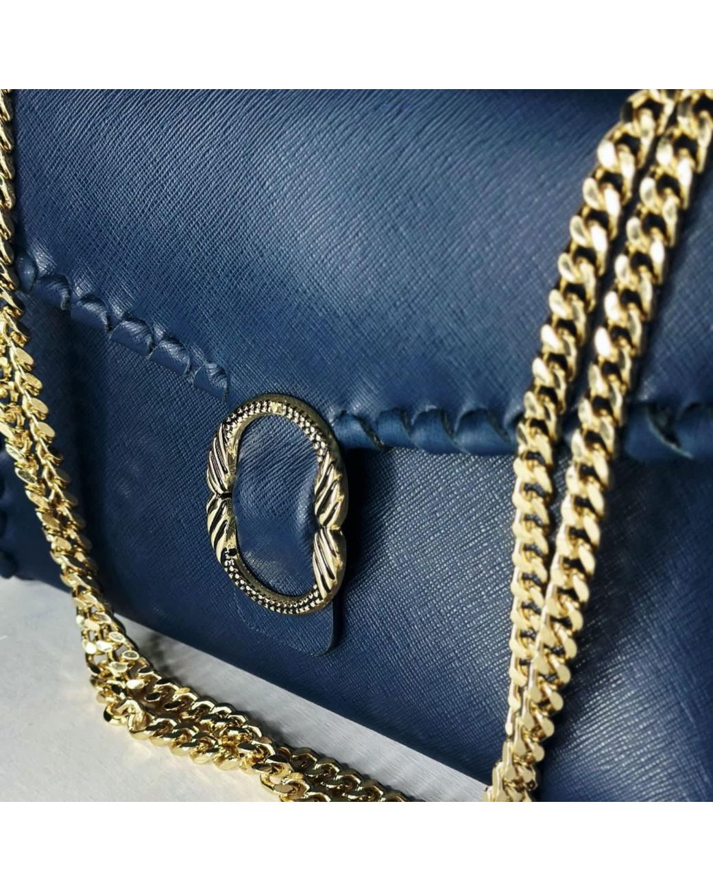 Ruj Heritage Blue Shoulder Bag Midnight