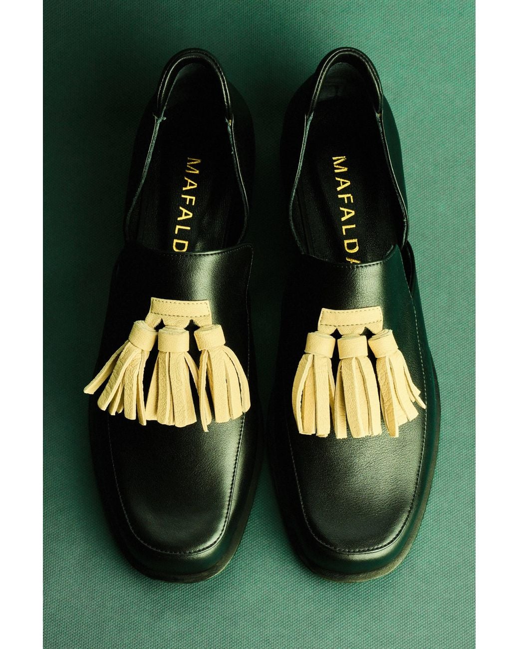 Mafalda Black Loren Tassel Loafer
