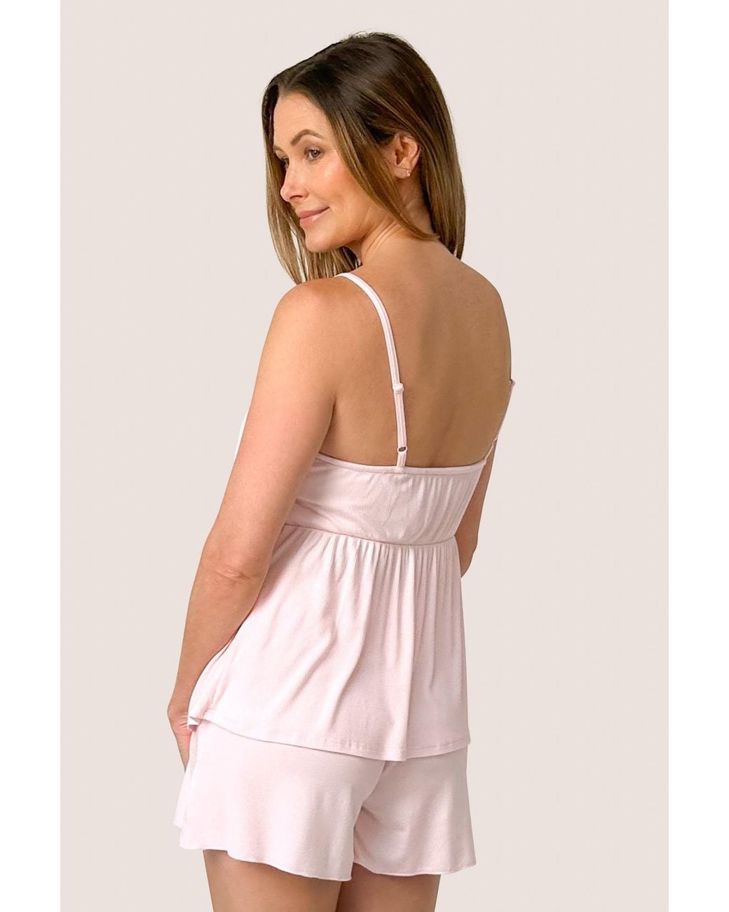 JJwinks Pink Baby Doll Bra-Free Top