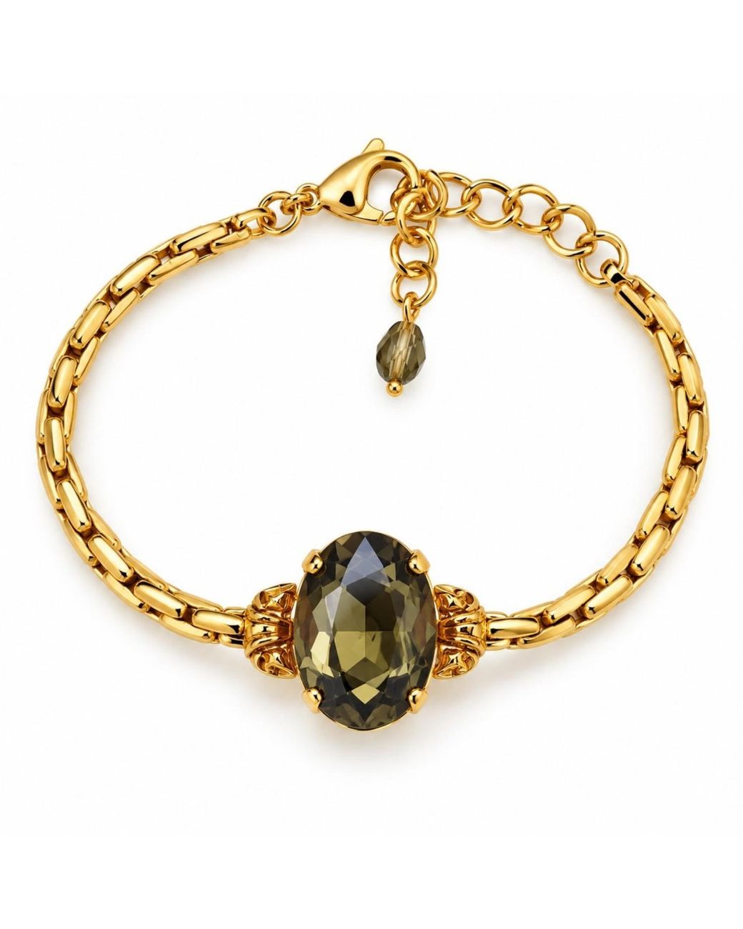 Vstyle Metallic Crystal Handcrafted Bracelet