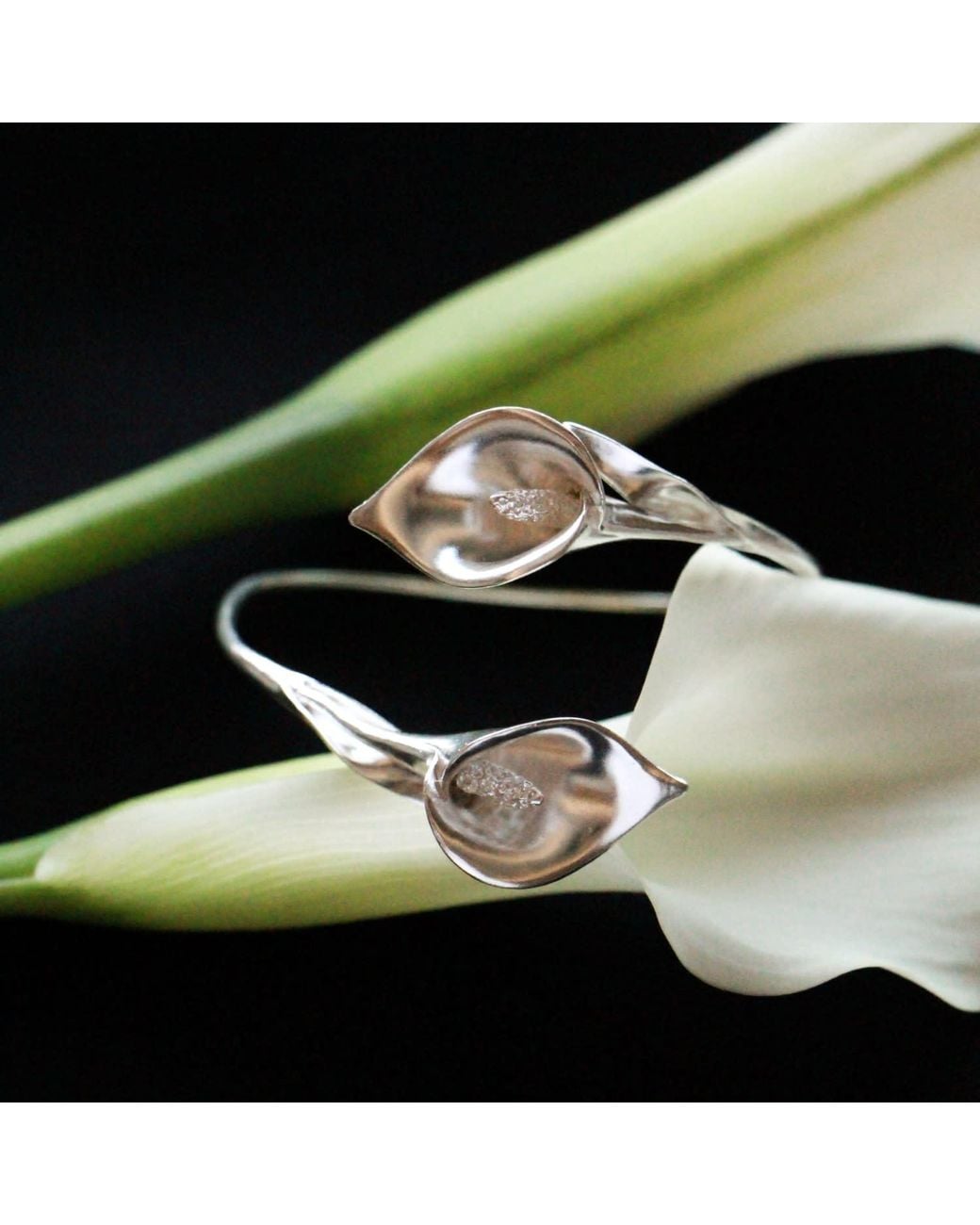 Agora Jewellery Metallic Calla Maxi Bracelet