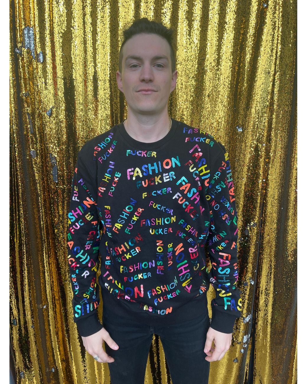 Any Old Iron Blue Ff Ltd Edition Sweatshirt
