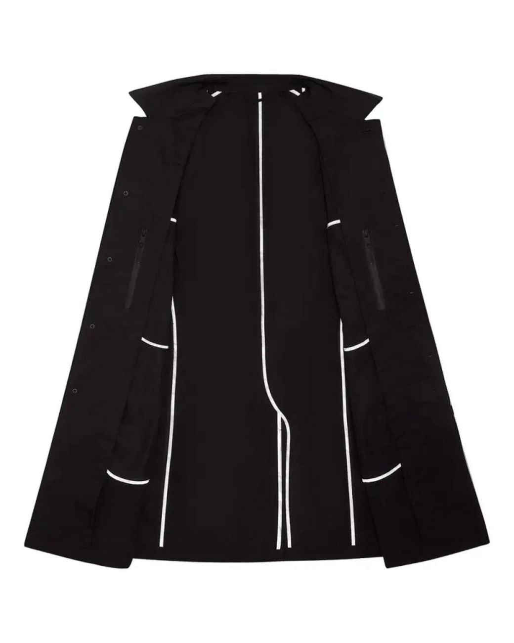 Guards London Black Spitalfield City Raincoat for men
