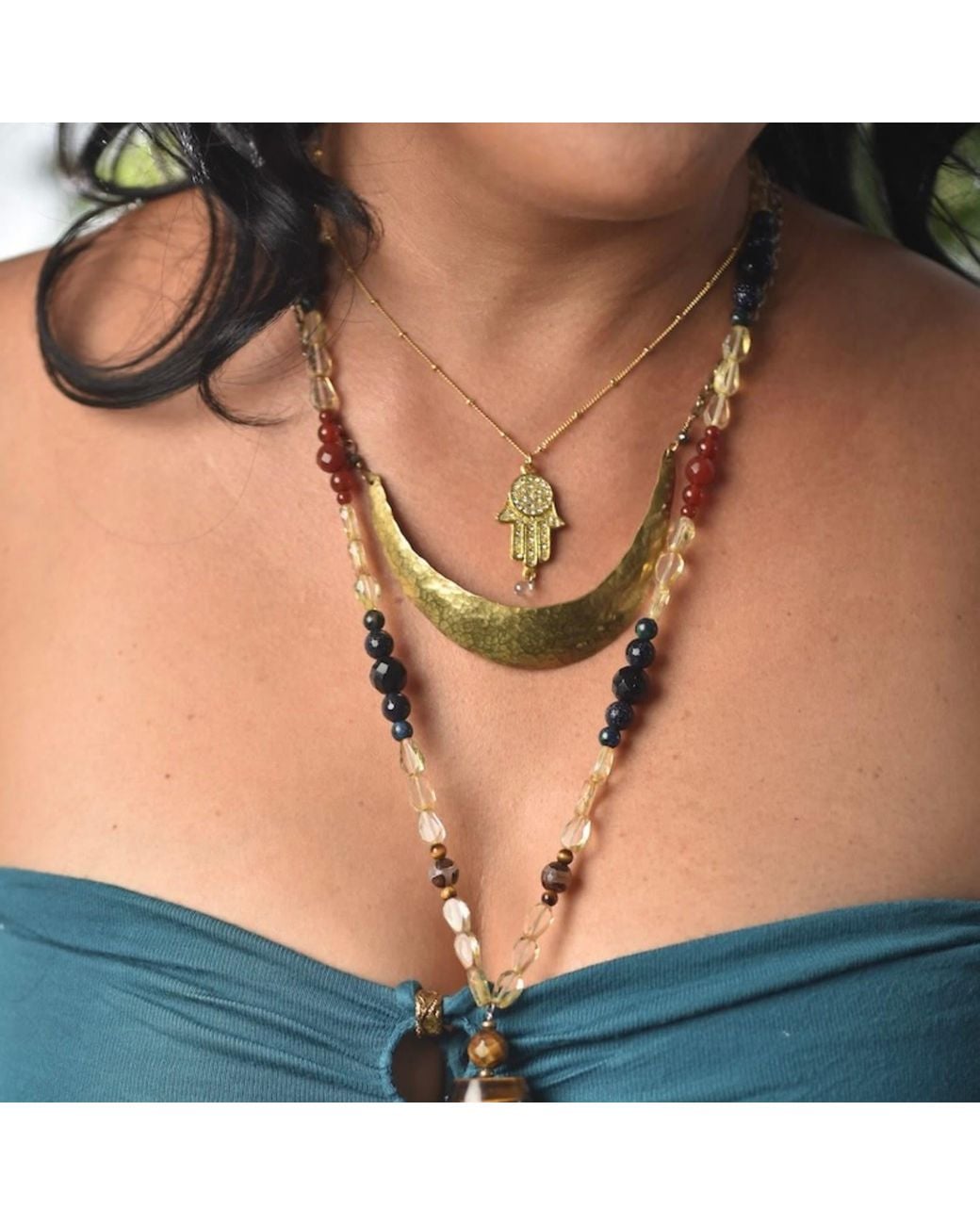 Amy Delson Jewelry Metallic Brita