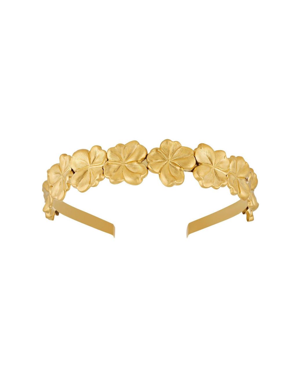 Stephanie Browne Australia Metallic Golden Clover Headband