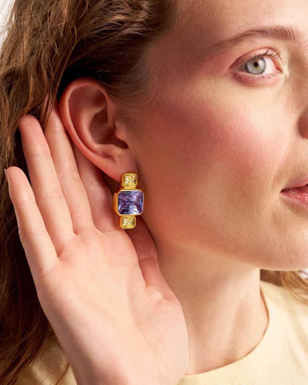 Kybele Studio Purple Luma Earrings