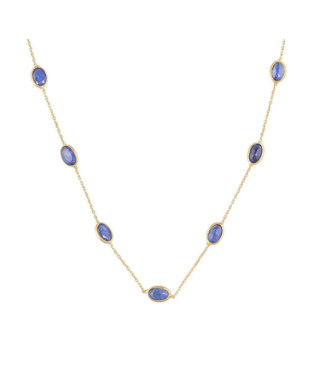 Opium Jewels Metallic Short Chain Necklace