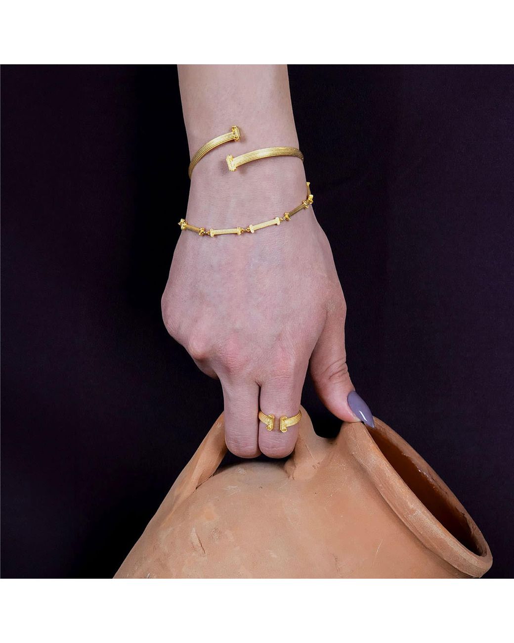 Ece London Metallic The Ionic Cuff
