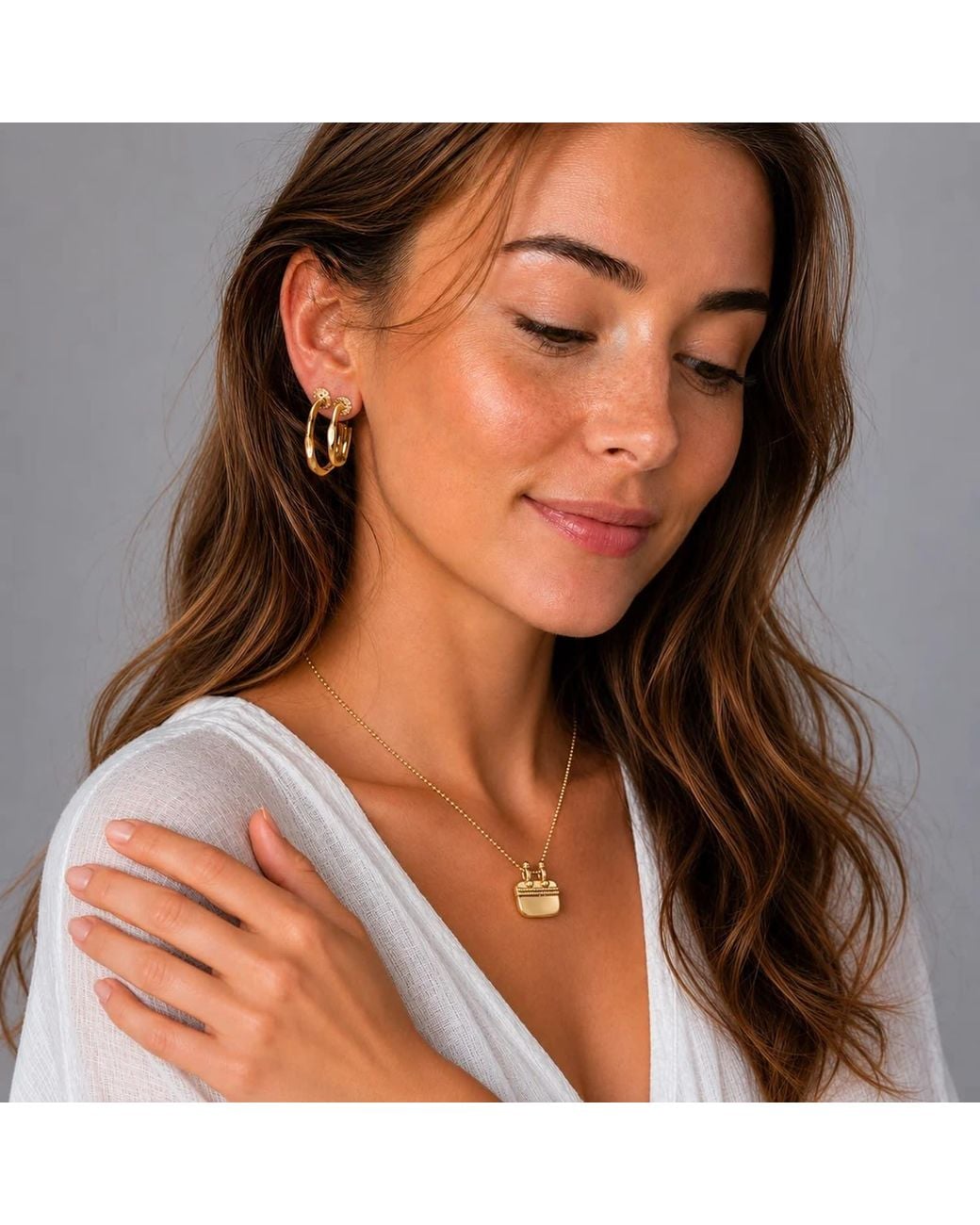 The Jewellery Store London Metallic The Sanctuary Pendant Necklace
