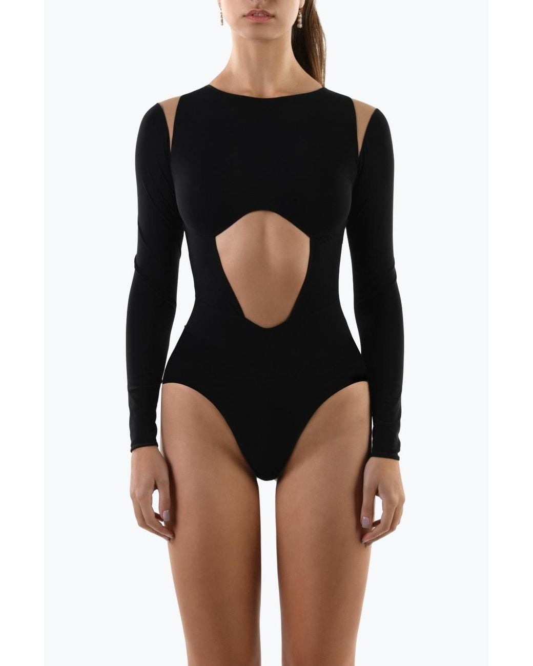 Room 24 Black Selma Bodysuit