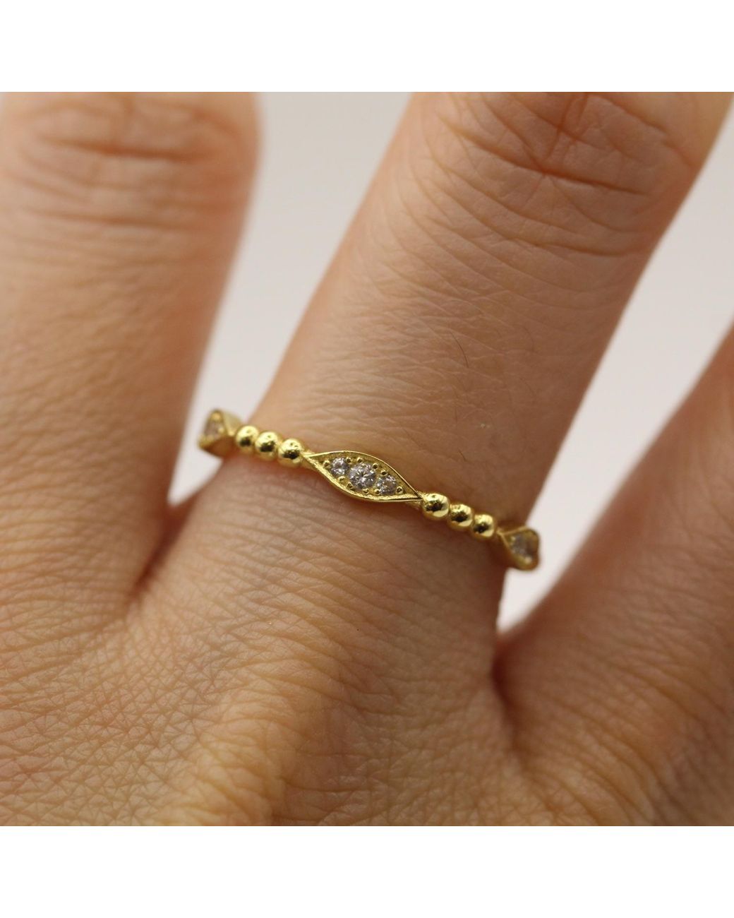 VicStoneNYC Fine Jewelry Metallic Unique Design Natural Diamond Ring