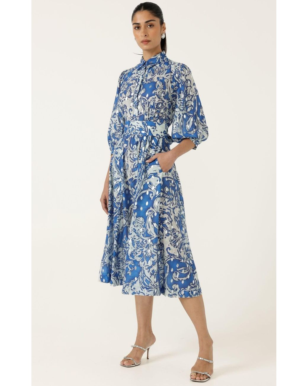 SACHA DRAKE Blue Elmridge Dress