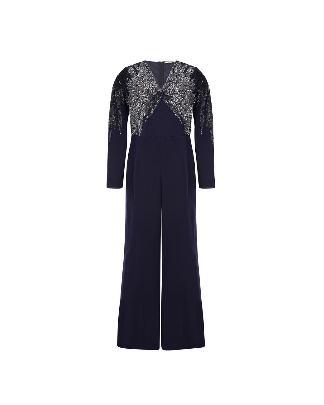Raishma Blue Piper Jumpsuit