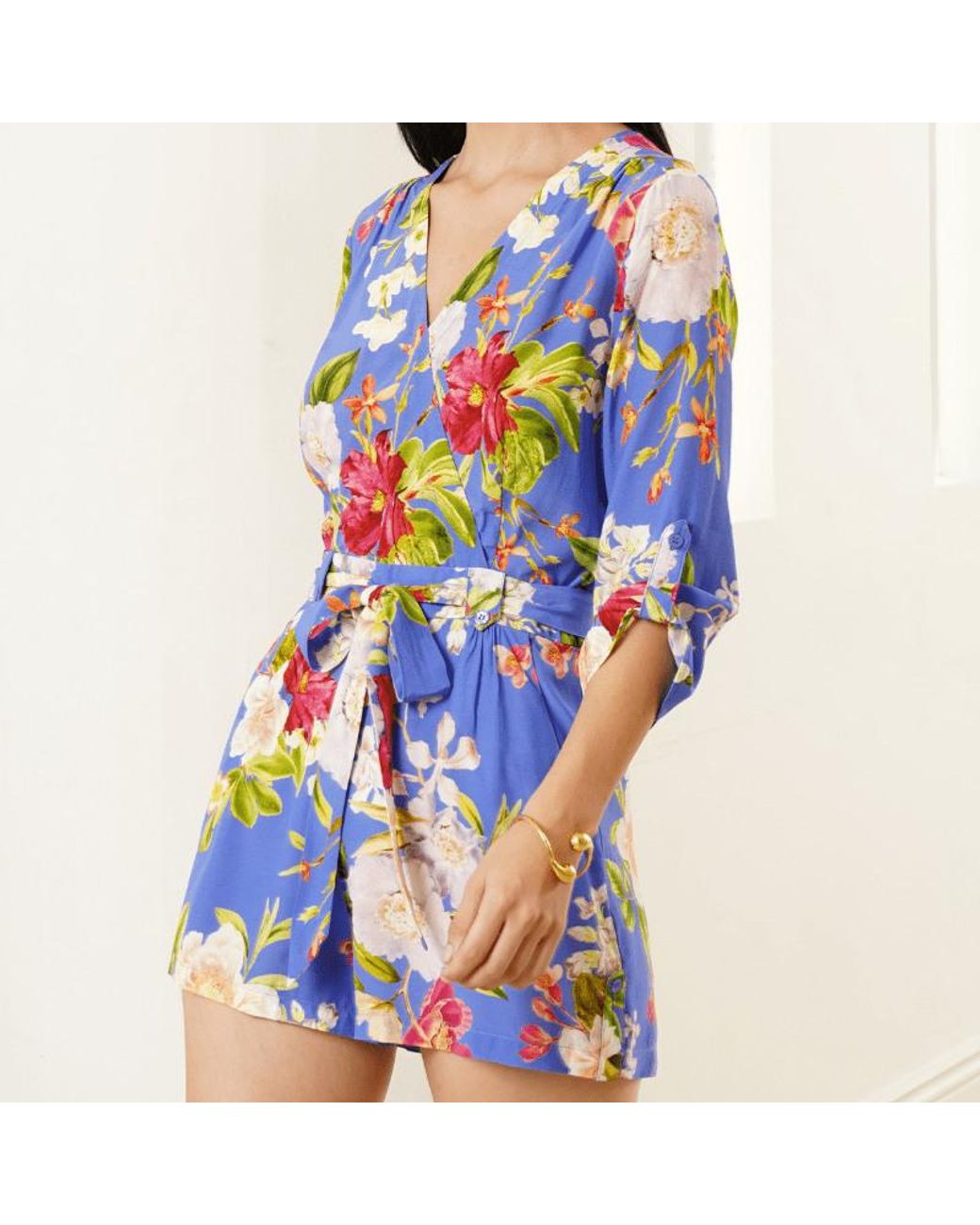 Yumi Kim Blue Liz Romper