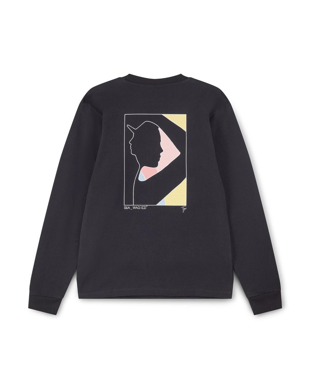 Sea_Washed Blue Sw X Tjw Classic Long Sleeve for men