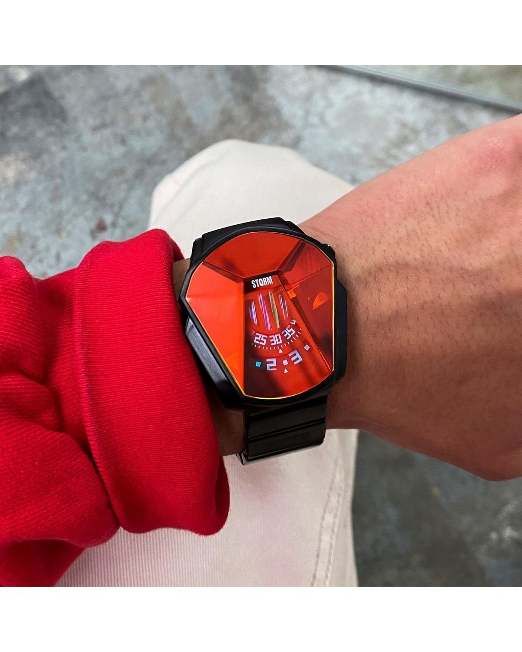 Storm Red Darth Slate for men