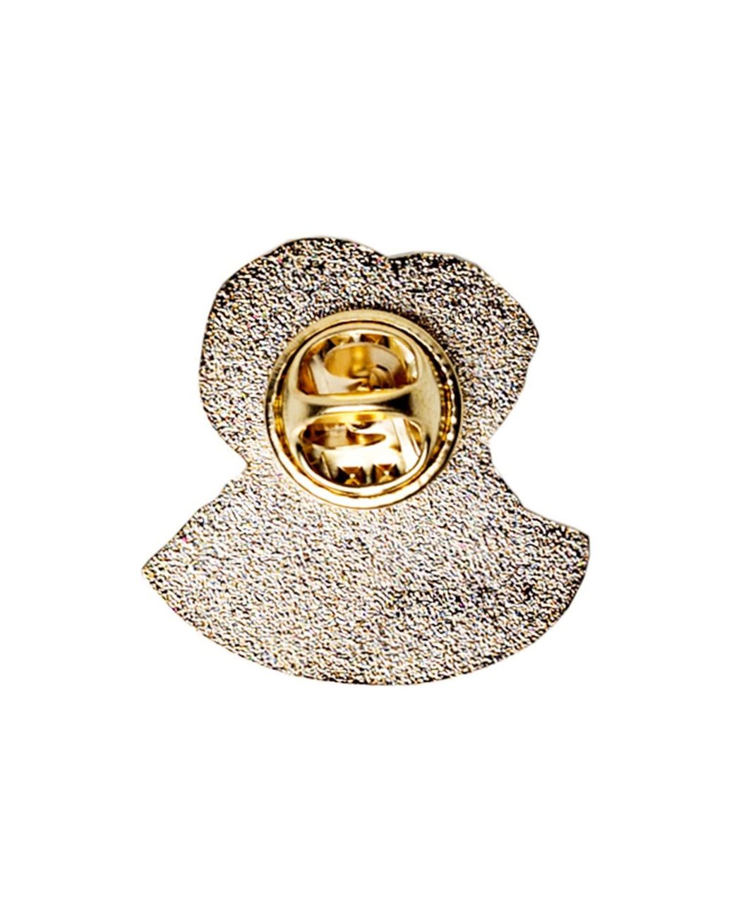 Make Heads Turn Black Enamel Pin No Signal Tv