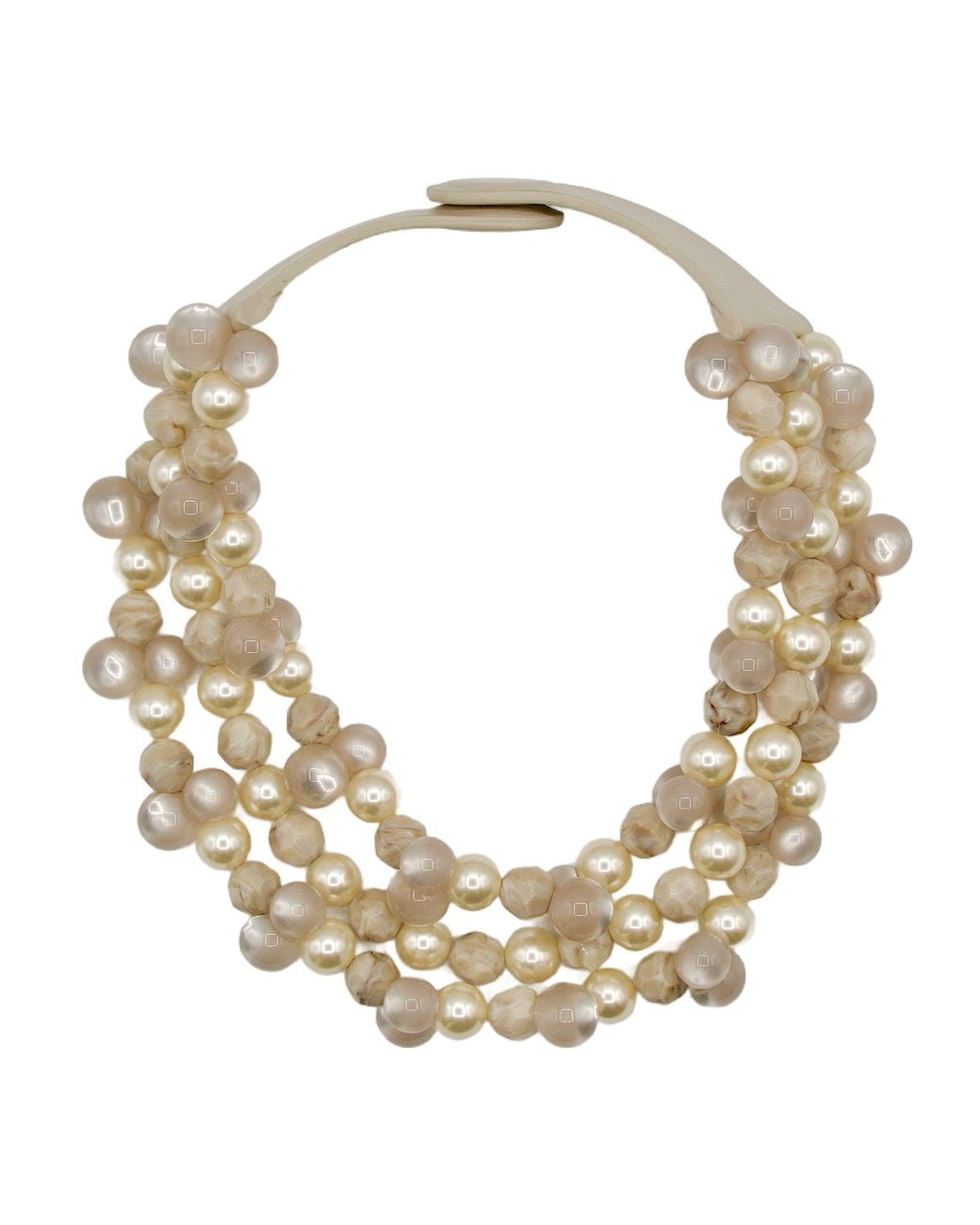 Fairchild Baldwin Metallic Neutrals Gisella Champagne Necklace