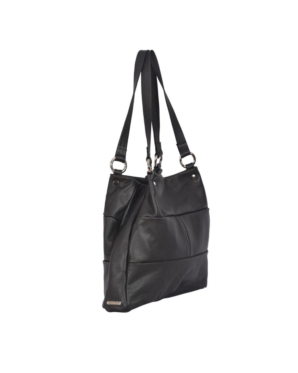 Owen Barry Black Shoulder Bag Leather Marlowe