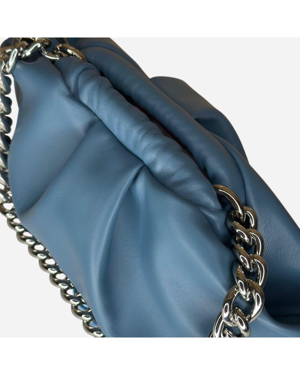 Ruj Heritage Blue Mini Puffy Bag Azzurro Polvere