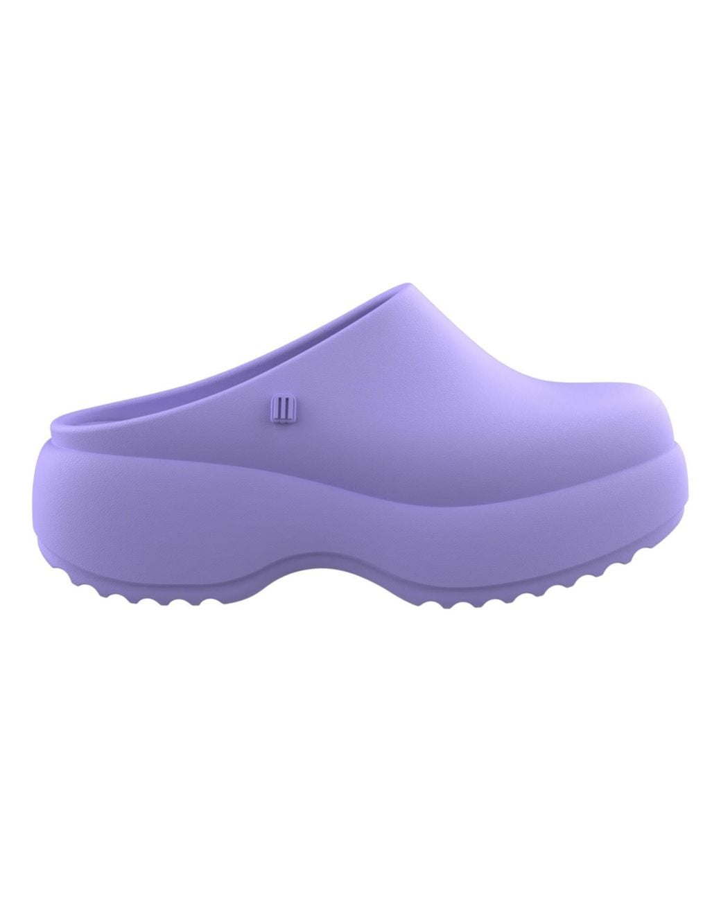 Melissa Purple Free Clog Platform