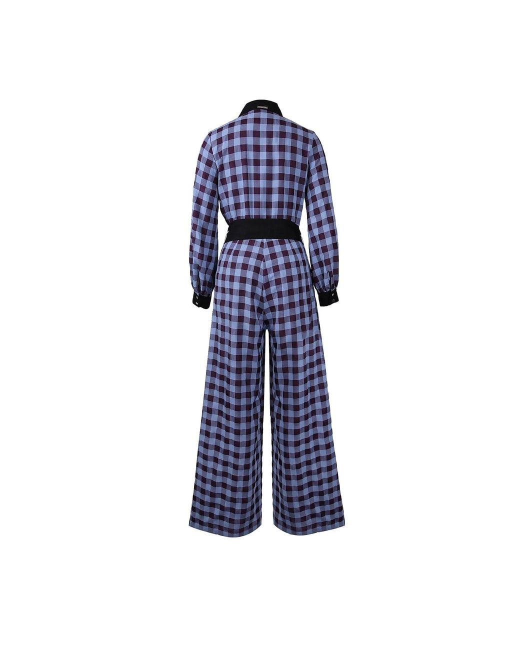 Emma Wallace Blue Furle Jumpsuit