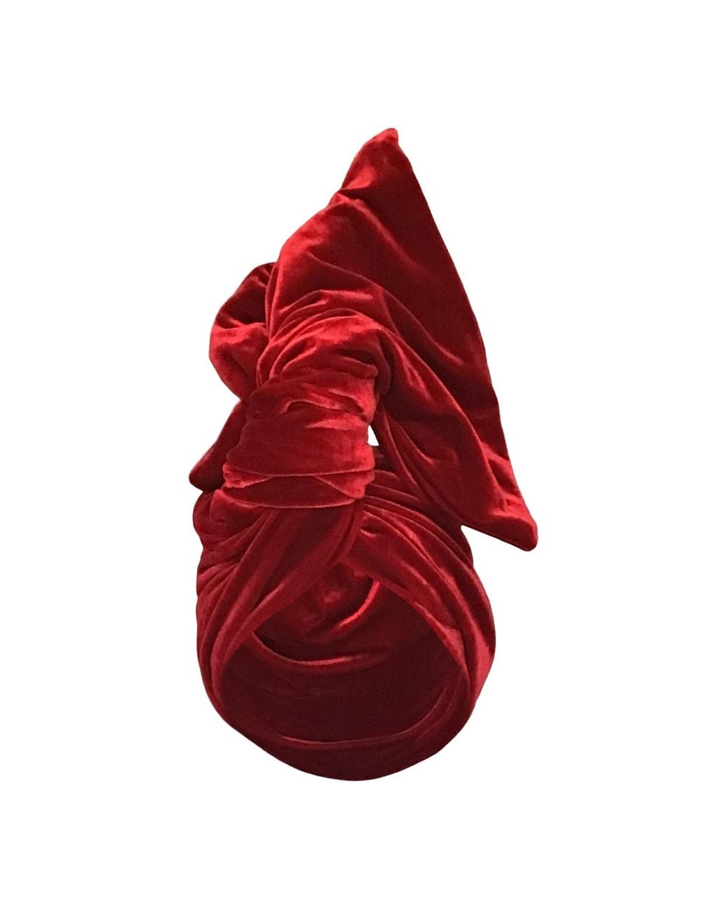 Romer Millinery Red Twisturban Turban