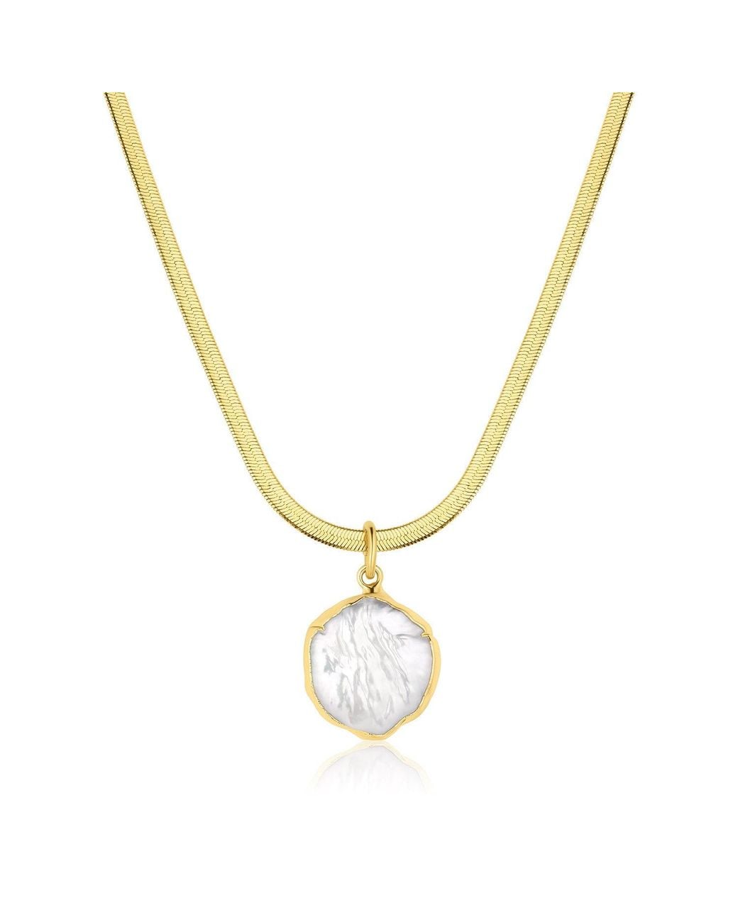 SET & STONES Metallic Serina Necklace