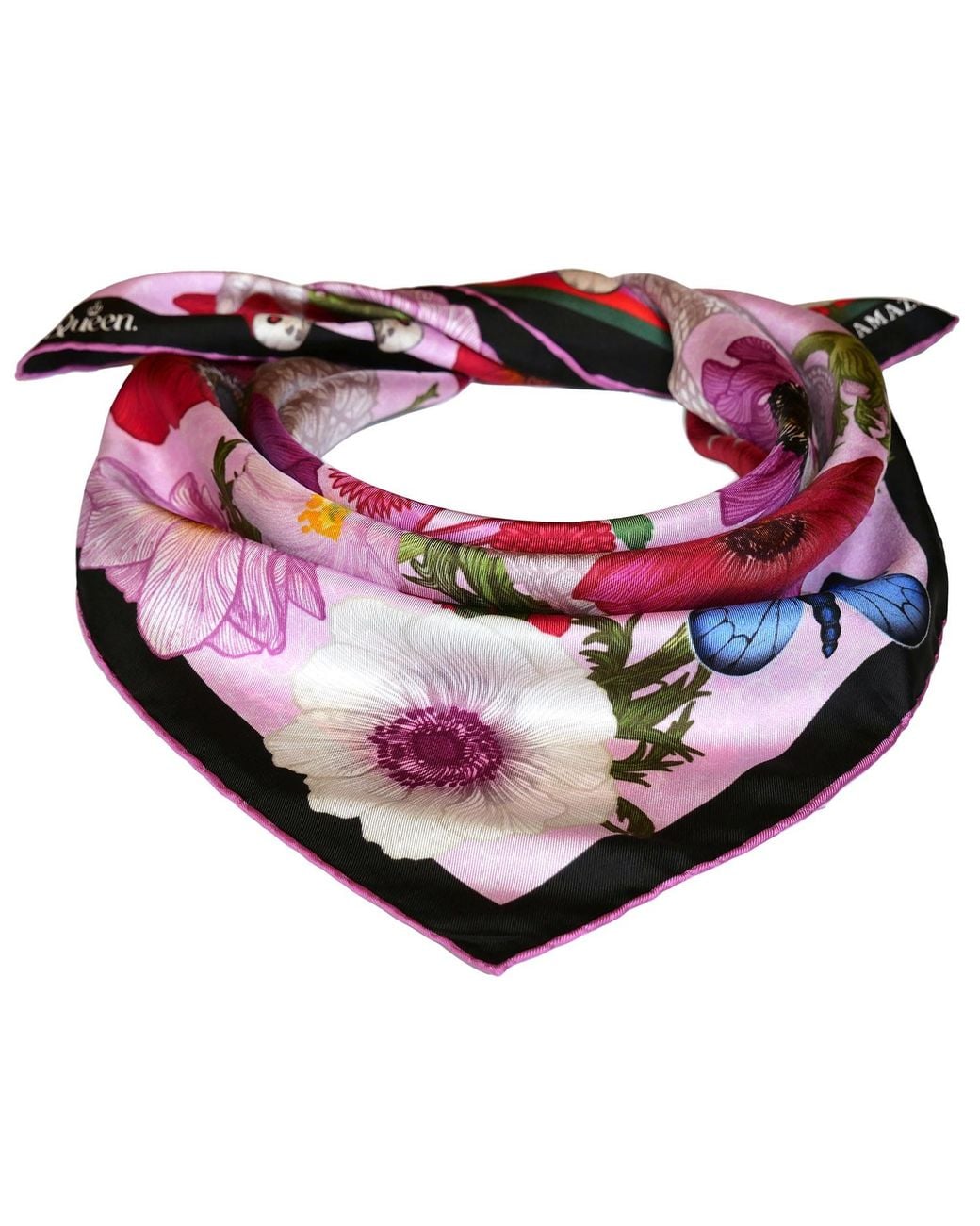 Kueen Pink Silk Scarf