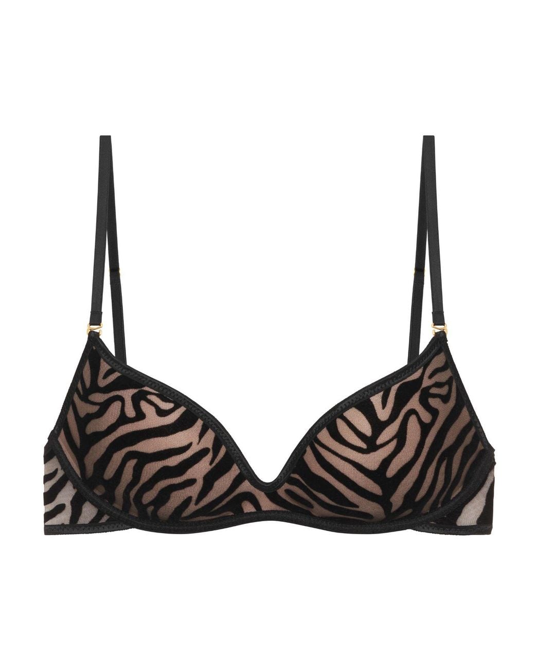 Perilla Lingerie Black Kylie Monocup Bra Push Up