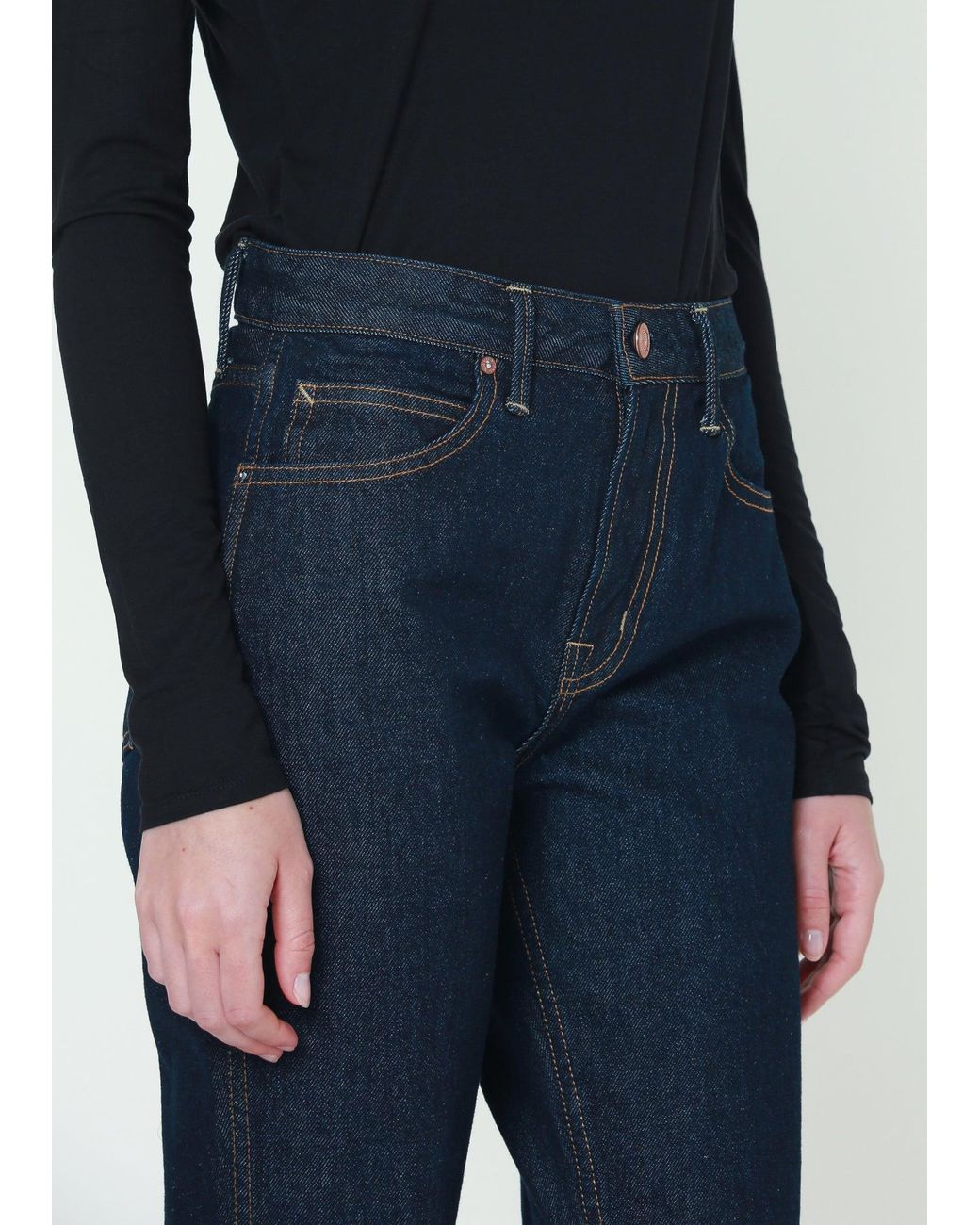 NOEND Blue Farrah Cropped Flare