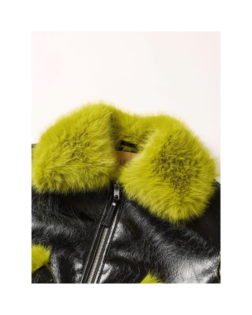 Jakke Black Aviator Cropped Jacket