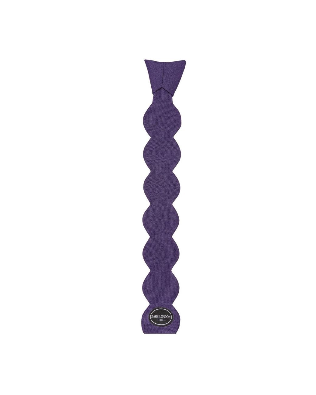 Zars London Purple The Curve Tie for men
