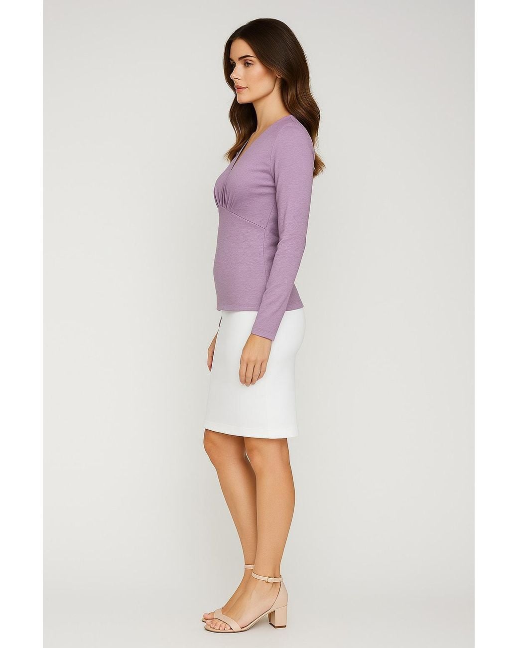 Conquista Purple Shiny Light Top – Polyamide