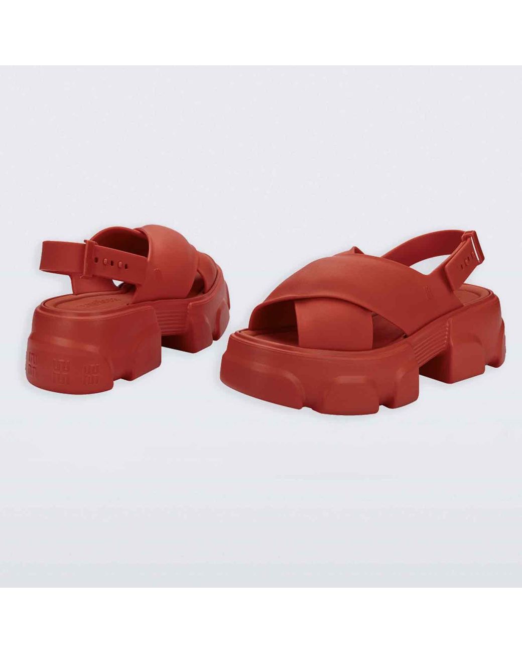 Melissa Red Yura Sporty Platform Sandal
