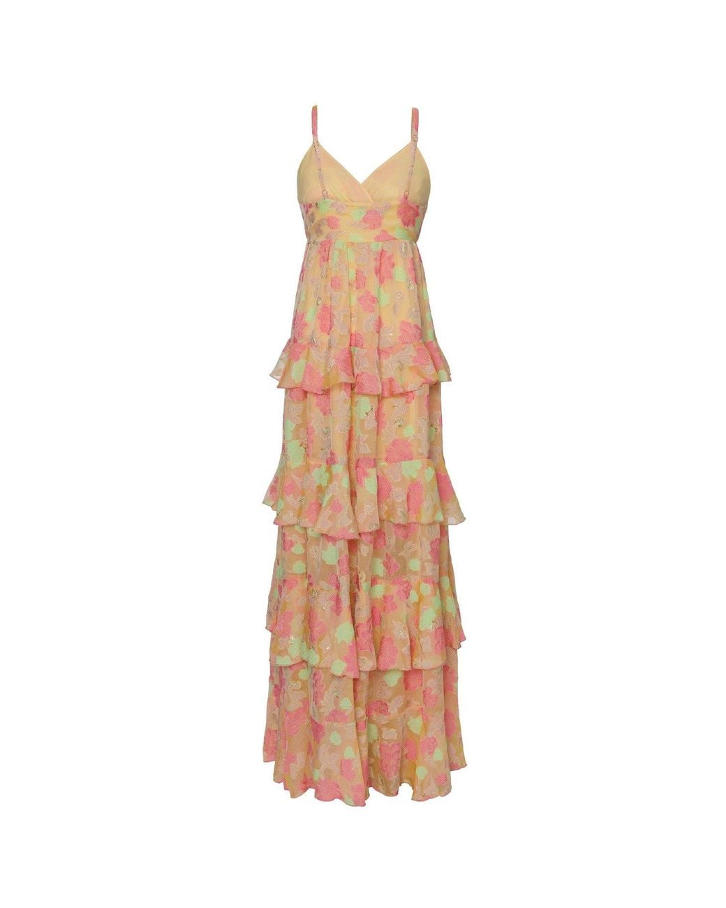 Anse Victorin Brown Carla Silk Dress