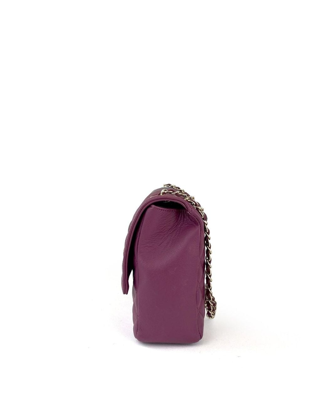 Maison Rubaiyat Purple Kiki Hand-Painted Leather Flap Shoulder Bag – Mrs. Bear