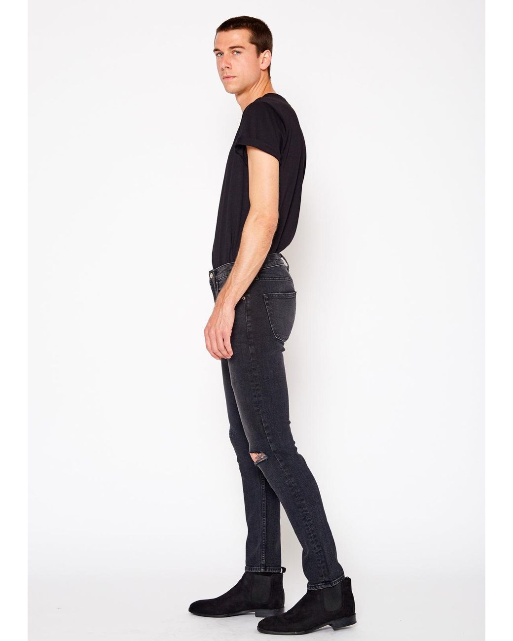 NOEND Blue Harrison Stretch Skinny Jeans for men