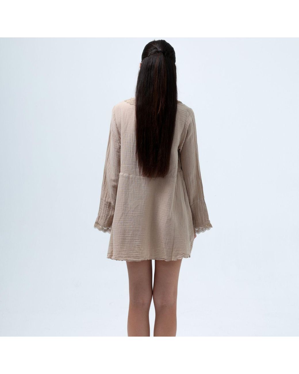 Thisisu Collection Brown Neutrals Milan Mini Dress
