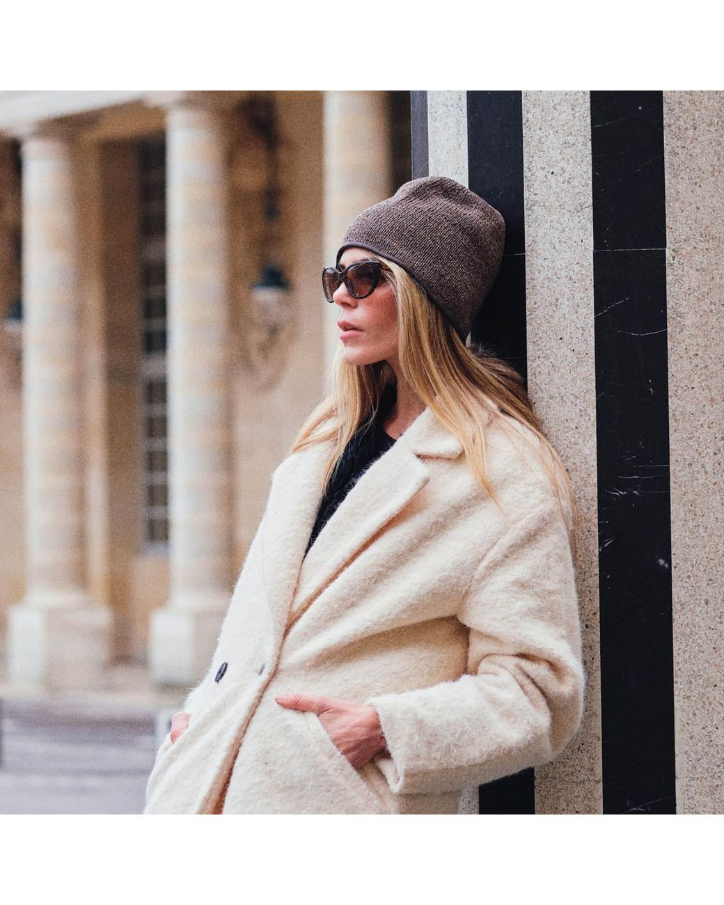 Victoria Slavinskaia Brown Beanie