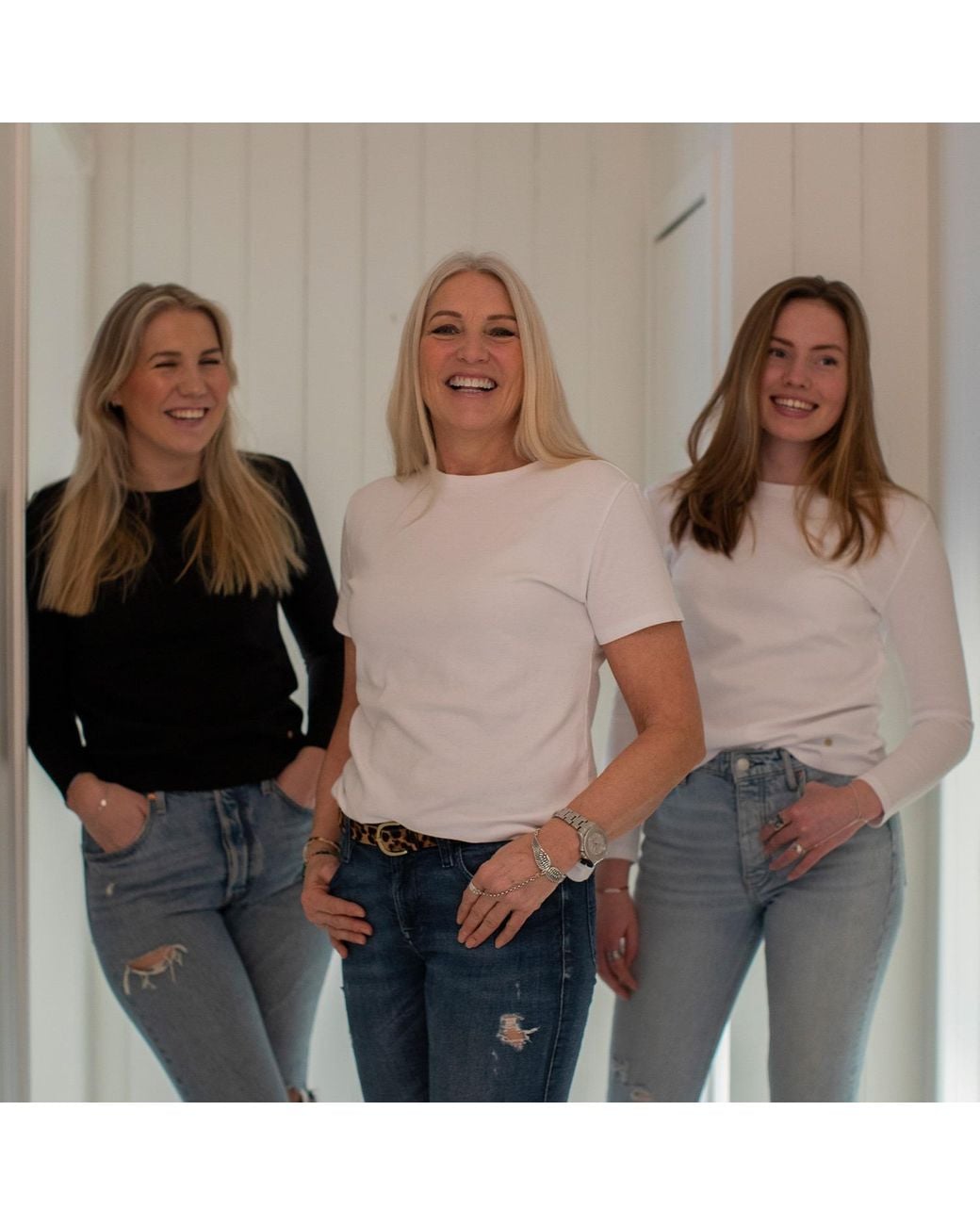 tirillm White Sia Long Sleeve Top