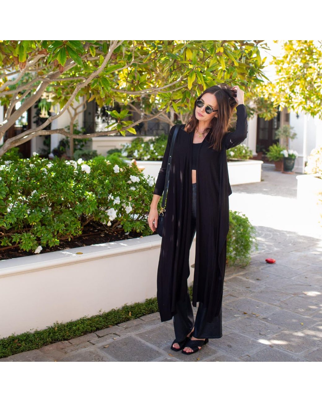 Jennafer Grace Black Yoga Wrap