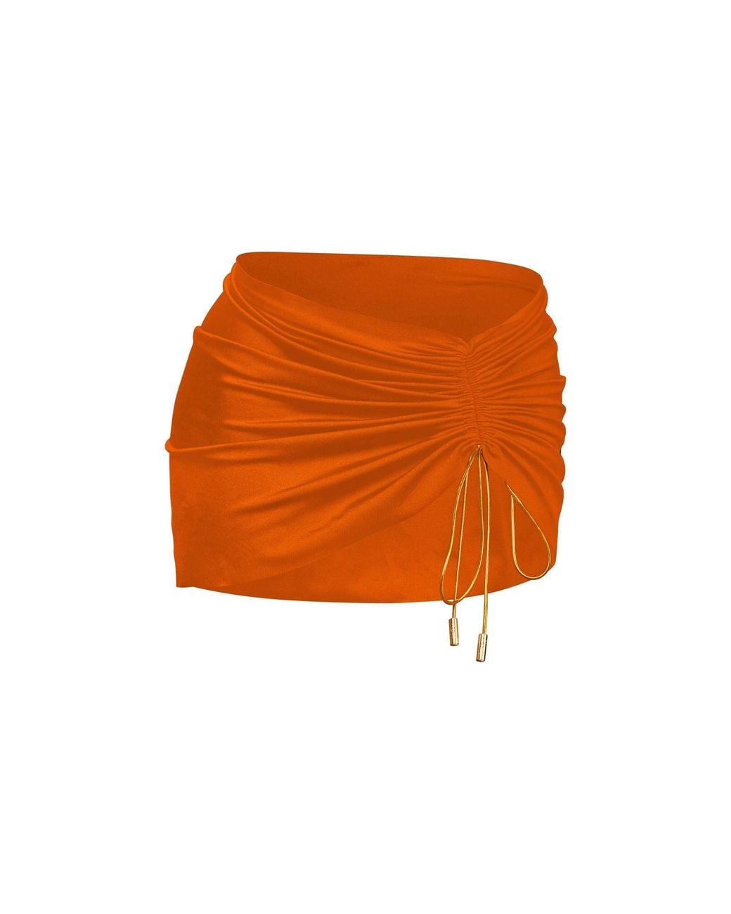 Capri Swim™ Orange Resort Mini Skirt Neon