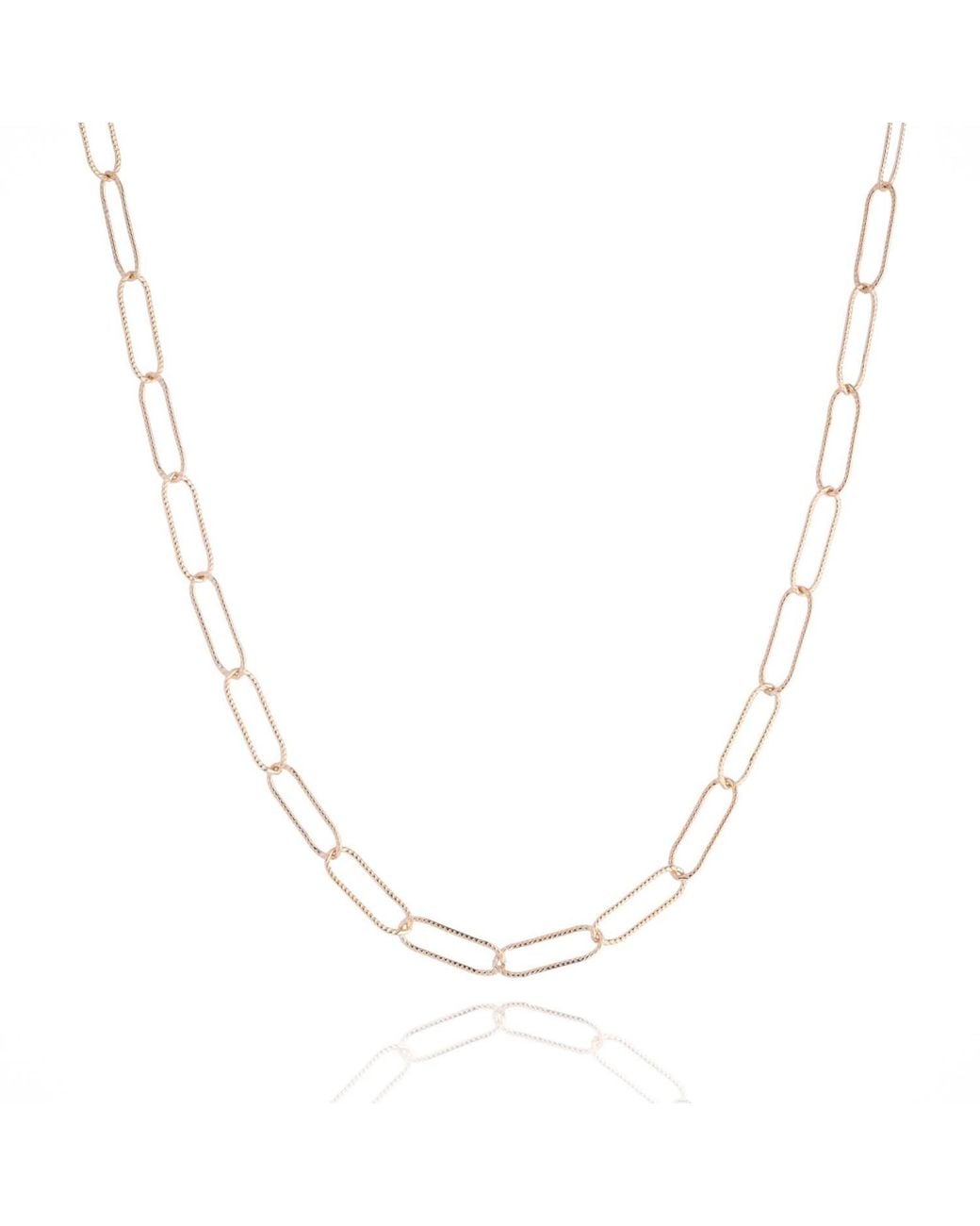 N'damus London Metallic Hatton Safe Chain Necklace