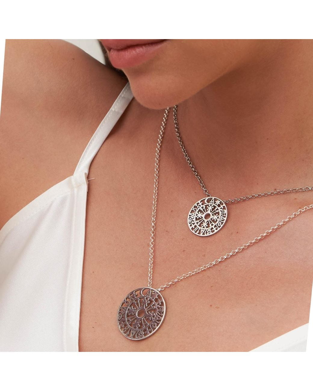 Myrto Katramadou Jewellery Metallic Kaleidoscope Pendant-Plated Large