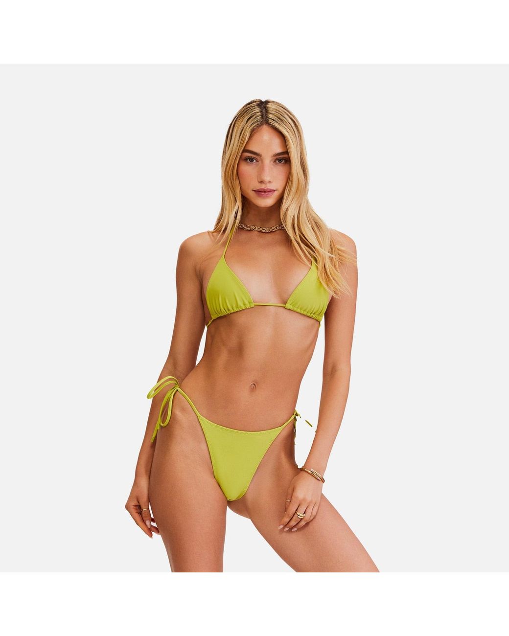 Sunkissed Yellow Le Triangle Top