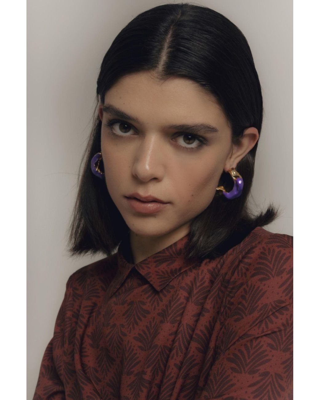 Lavani Jewels White Terrae Hoops