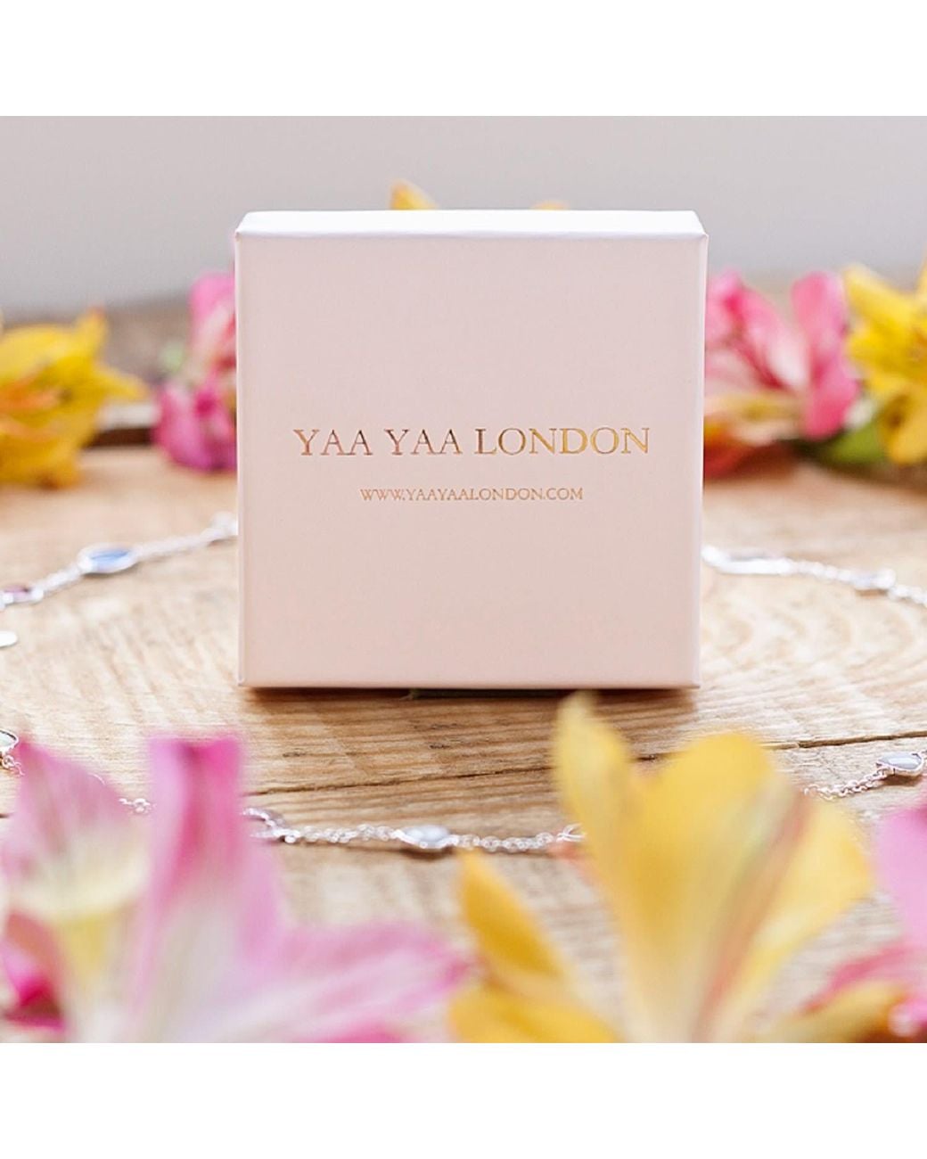 YAA YAA LONDON Green Ultra Mega Gemstone Statement Ring