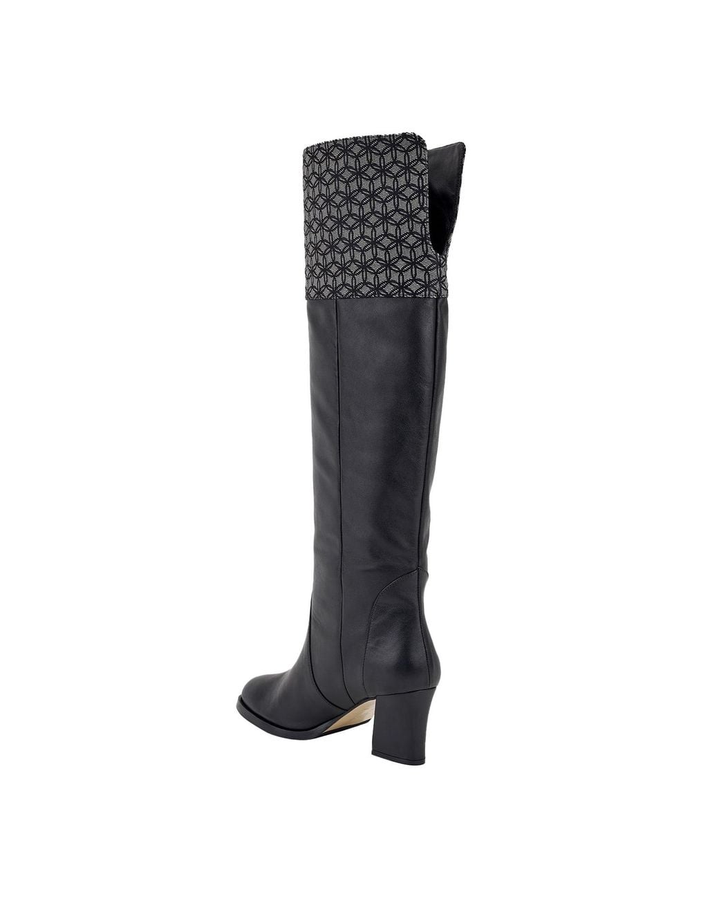 Moon D'elle Black Zenit Knee High Boots