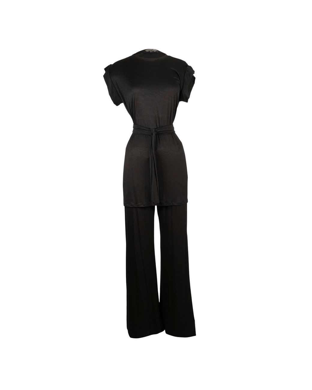 Jennafer Grace Black Tunic With Tie